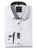 olympische pins Armlänge: Langarm OLYMP Herren Businesshemd Langarm Luxor,Pin Point,modern fit,Under Button Down,Weiss 00,41