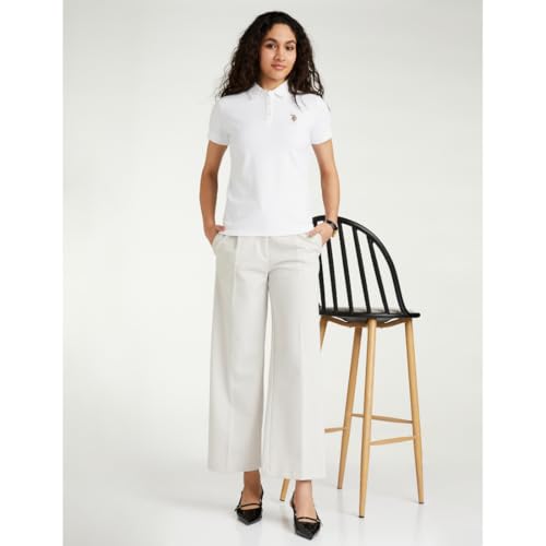 Image of U.S. Polo ASSN. Women's Cotton Slim Fit T-Shirt