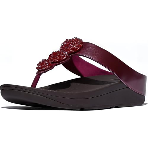 Image of FitFlop Women's, Fino Beaded Button Sandal