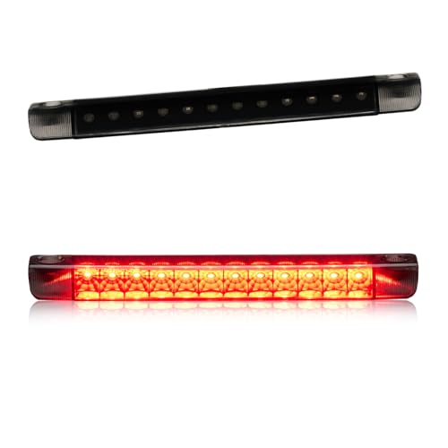 Image of Third 3rd Brake Light LED for 2010-2024 Toyota 4Runner, High Mount Rear Brake Lights Assembly for 2014-2019 Toyota Highlander, Waterproof Center Cab Lamp Stop Light (Black)