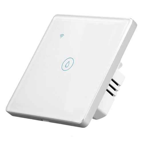 Smart Immersion Heater Timer Switch, 40A 8000W WiFi Water Heater Smart Switch Smart Touch Boiler Switch with Timer with APP Remote & Voice & Touch Control