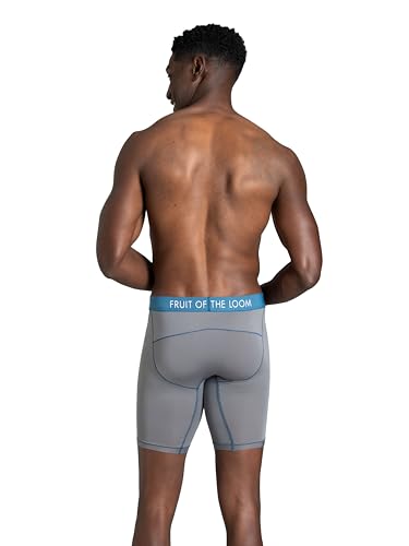Fruit of the Loom Men's Getaway Boxer Briefs, Lightweight Breathable Fabric, Quick Dry & Odor Control4