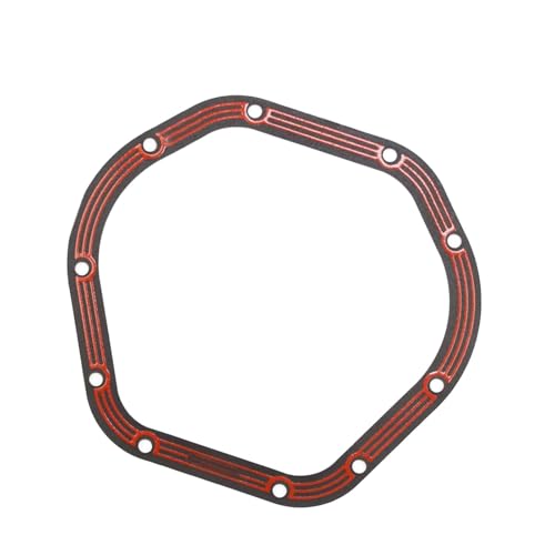 Merdege Differential Gasket Compatible with Jeep Ford GMC Axle Dana 60 50 70 (Red)