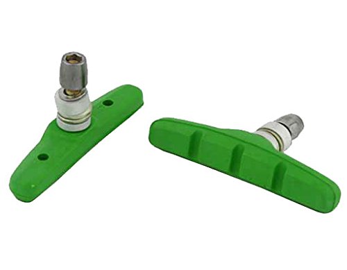 Alta Bike Brake Pads W/Nut, 70mm, Multiple Colors (Green)