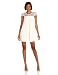 BCBGeneration Women's Lace Trim Trapeze Dress