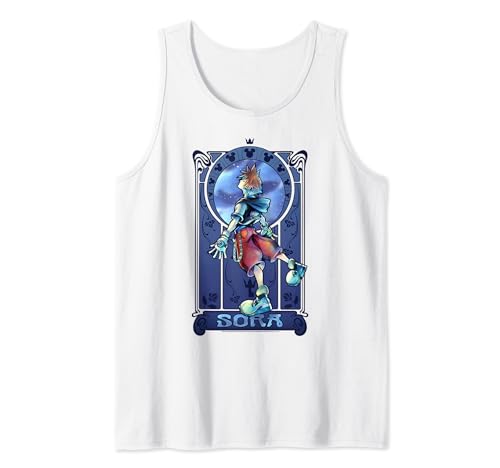 Camiseta de tirantes Sora Kingdom Hearts Disney celestial, el regalo perfecto para fans de la saga
