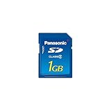 carte sd pour panasonic gh5  Panasonic RP-SDR01GE1A Carte mémoire flash 1 Go Class 2 Carte mémoire SD