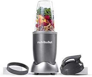 NutriBullet NBR-0601WM 600W Nutrient Extractor, 6pcs, Gray (Renewed)