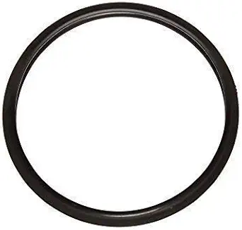 Shaarvi Creations Gasket Sealing Ring Rubber for Marlex and Popular Aluminium Outer Lid Pressure Cooker for 5 LTR (Black)