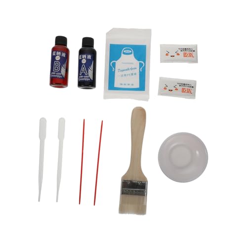 Uonlytech 1 Conjunto Pacote De Material De Cianotipo Kit DIY De Cianotipo Ferramentas De Materiais D