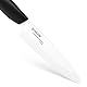 Kyocera Keramikmesser - extrem scharf, ultraleicht, deutlich länger scharf. Aus bruchfesterer, korrosionsfreier Zirkonia-Hochleistungskeramik. Für absolut präzise Schnitte. Ergonomischer Griff. Klingenlänge: 11 cm., Schwarz