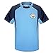 Manchester City FC Boys Foden 47 Poly Kit T-Shirt Sky Blue 8-9 Years