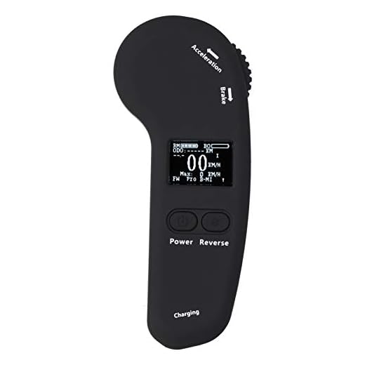 MUNEFE TéléOrdree De Skateboard électrique Pas de Fil, TéléOrdree à Affichage LED pour Skateboard avec Freinage à Vitesse Réglable