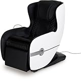 ALINCO(アルインコ) マッサージチェア 【管理医療機器認証済】 コンパクト (もみ/たたき/ストレッチ/エアー) マッサージ リクライニング機能 自動コース ヒーター機能搭載 リモコン付き ホワイト×ブラック MSC2119