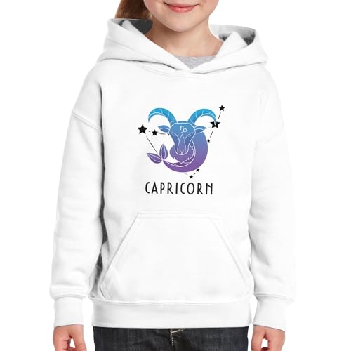 Sweat à capuche enfant Capricorne astrologie prévision stellaire - 3