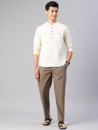 Image of Majestic Man Men Mid Rise Comfort Fit Solid Pure Cotton Casual Style Lounge Pants
