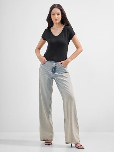 Image of Tokyo Talkies Women Tops for Woman Western|Regular Fit Western Women Tops|Comfortable Super Soft Casual Stylish All Day Top|Workwear Solid Tops