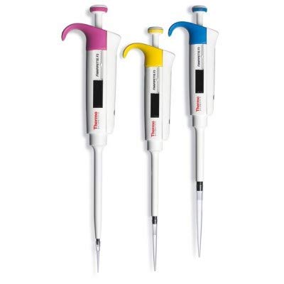 Thermo Fisher Universal Finnpipette F3 Variable Volume Single Channel Pipettes (SC Variable Volume Universal Pipette, 1-10μl)