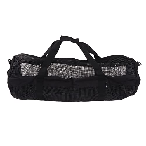 NutriEss Large Capacity Diving Equipment Mesh Storage Bag Breathable with Handle for Travel and Snorkeling Usage Scenarios