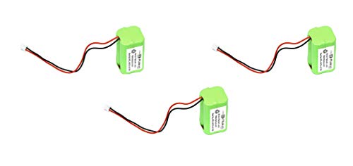 Raion Power REL-NICD-48-700 4.8V 700mAh Replacement Nickel Cadmium Exit Light Battery for McNair Ni-CD AA700MAH 4.8V - 3 Pack