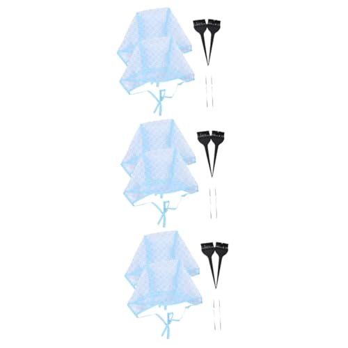 FRCOLOR Lot de 18 bonnets de coloration pour cheveux en - Accessoires de coloration pour cheveux - Bonnet de vernis à cheveux - Bonnet de surbrillance - Tenue au - Bonnet de