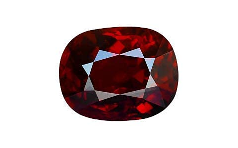 Akshita gems Natural AA++ Quality Burma Ruby Manik 6.25 Ratti Birthstone Stone Original Unheated Untreatet Earth Mind Certified Natural Loose Gemstone(Lab - Teseted)