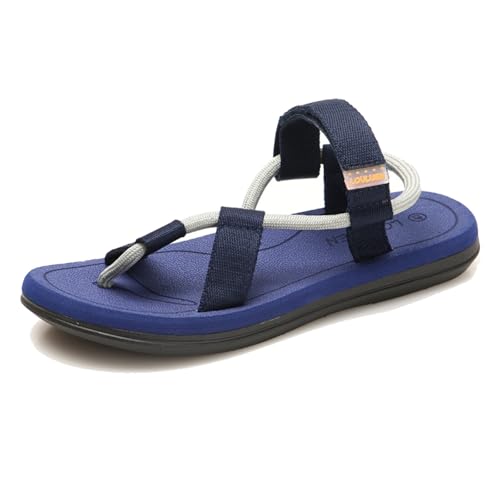 Bunion Corrector Sandals, Mens Stylish Breathable Adjustable Cross Strap Bunion Corrector Sandals, Durable Two Uses Toe Non-Slip Open Toe Slipper, for Indoor, Outdoor, Big, Orthopedic