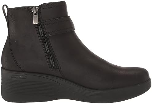 Skechers Women's PIER-LITE-Forever Chic Ankle Boot, Black/Black, 5.5 | Image 5
