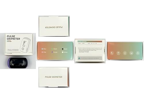 Image of Fingertip Pulse Oximeter with Respiration, OLED Display Rechargeable Oxygen Monitor, Track SpO2 Pulse Rate PI and RR, Fast Accurate Reading Lanyard Included for Home and Outdoor Sports