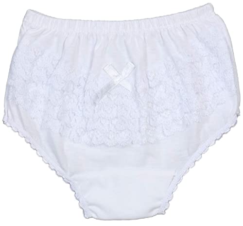 Girls Kids Toddler Ruffle Lace Underwear Rumba Panty Diaper Cover Dozen Size 1-62