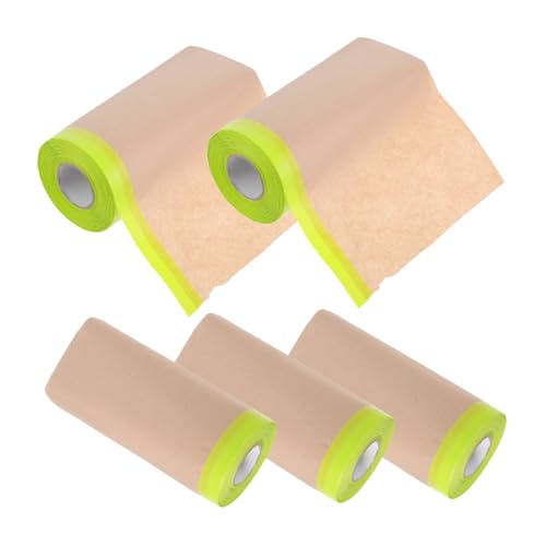 Papier de masquage automobile pour peinture auto et motos rouleau de 5 pièces de protection