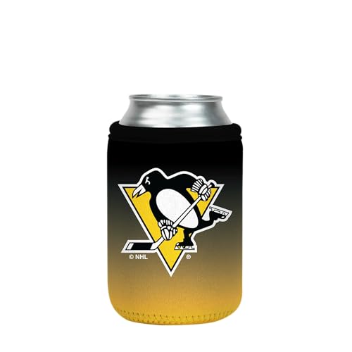 Sok It CanSok NHL Hockey Sleeve for Beer & Soda Insulated Neoprene Cover (Pittsburgh Penguins, 12oz Can Sleeve)
