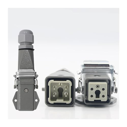 Conector pesado horizontal 5(4+1)10A 250V HA-005-3 miniatura 2