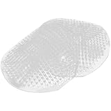 Angoily Silikon BH Einlagen 1 Paar Wiederverwendbare Atmungsaktive Brustpolster für Damen mit Hähnchenschnitzel Form für Strand und Kleid