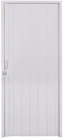Porta Sanfonada PVC Polifort 210cmx60cm Cinza