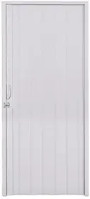 Porta Sanfonada PVC Polifort 210cmx60cm Cinza