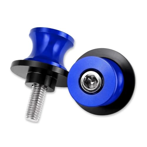 NFNVEKESD Diábolos para Moto para Y&amaha para Tmax530 para Tmax560 para Tmax 530 560 2021 2022 2023 2024 Tornillos M6 Soporte Deslizador Carrete basculante Motocicleta(Blue)
