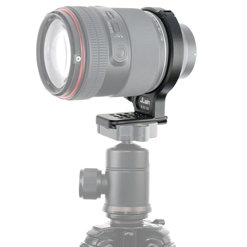 FocusFoto Metal Tripod Collar Mount Ring 86mm for Samyang 35-150mm F2-2.8 Lens, Bottom with 1/4" & 3/8" Thread Screw Mount Dovetail Groove Quick-Release Plate for Acra-Swiss Tripod - Thumbnail 6