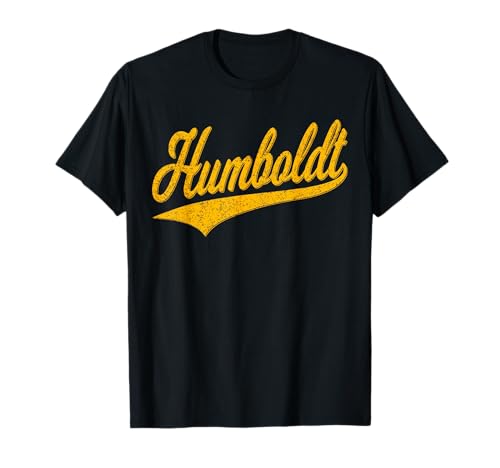 Humboldt County CA Varsity Script Classic Sports Jersey T-Shirt
