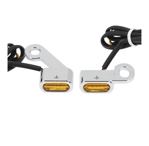 Clignotant LED moto ambre pour virées en Sportster Iron 883 et 1200