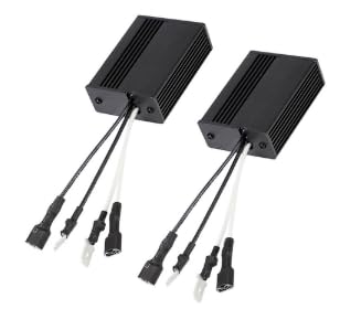 AUXITO Decodificador de Faros H7 LED, decodificador Canbus