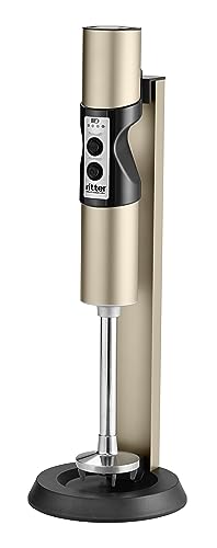 Frullatore a immersione ritter stilo 7 Plus, marrone chiaro, wireless, frullatore a immersione a batteria ricaricabile, made in Germany