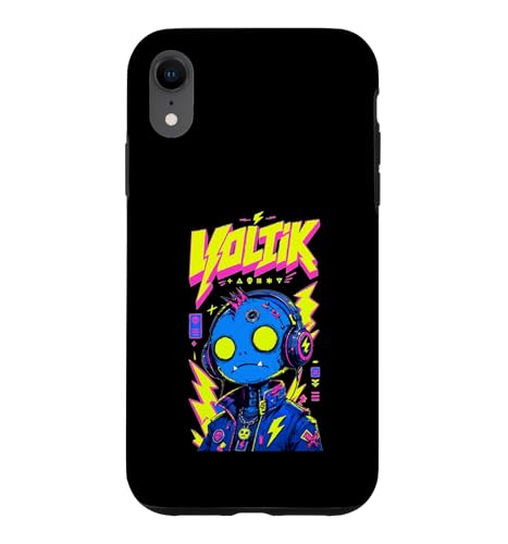 Voltik Alien Cyborg �G���N�g���b�N�|�b�v�A�[�g SF�X�^�C�� �X�}�z�P�[�X iPhone XR �p