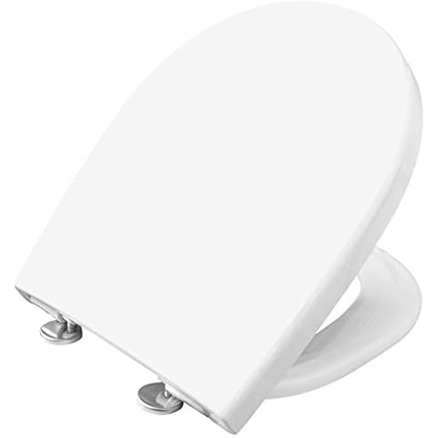 Cornat Premium 6 Toilet Seat with Slow-Close Mechanism Removable for Easy Cleaning, German Engineering [Pack of 1 KSPREMSC600 Cover