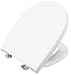 Produktbild Cornat WC-Sitz "Premium 6" - Ergonomisches Design - Pflegeleichter Duroplast - Quick up & Clean Funktion - Absenkautomatik - Bequeme Montage von oben / Toilettensitz / Klodeckel / KSPREMSC600