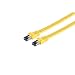 Produktbild Patchkabel CAT 8.1 flach LSZH gelb 0,25m
