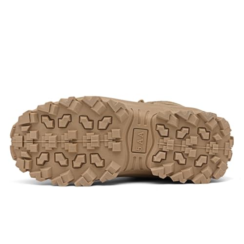 Image of Men's Military Tactical Boot Lightweight Comfortable Boots Motorcycle Combat Hiking Boots Hiking Boots Hiking Shoes