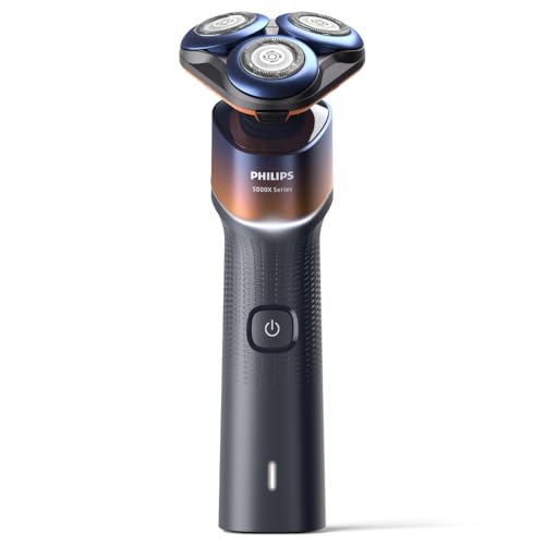 Philips Barbeador Elétrico Masculino Skin Protect, Barbear Seco ou Molhado, Cabeças flexíveis 360-D, com...