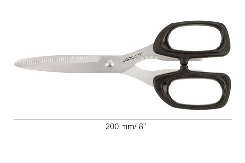 Ciseaux de cuisine en acier inoxydable Arcos Prochef noir 200mm - 4