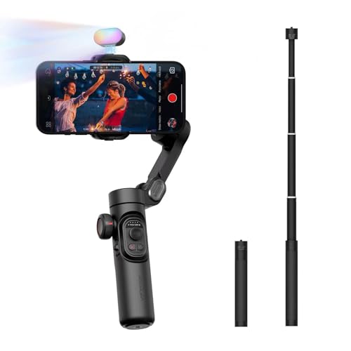 Image of AOCHUAN 3-Axis Gimbal Stabilizer for Smartphone Smart XE Kit & E10 Extension Rod